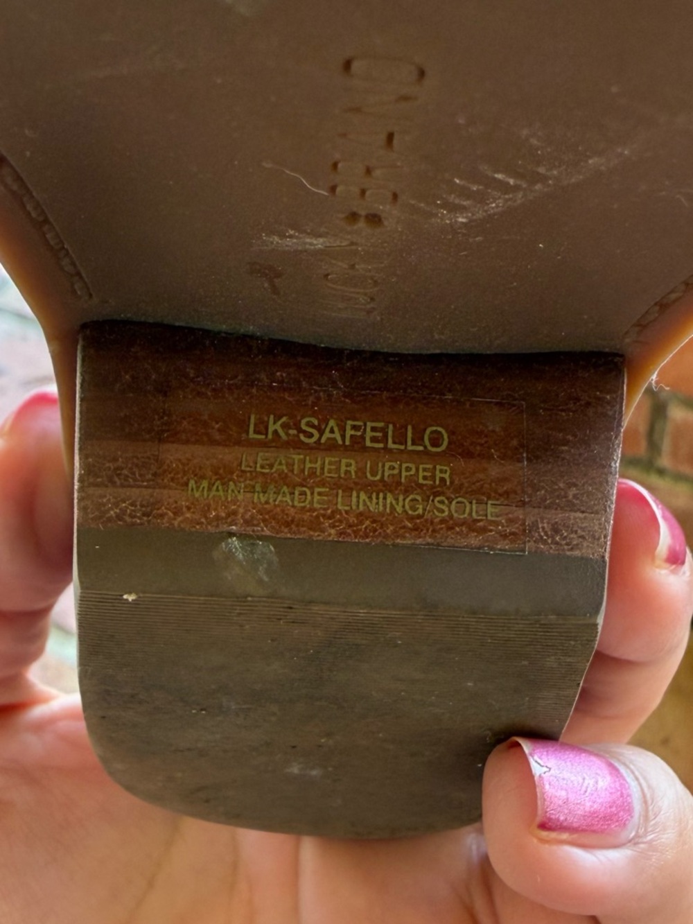 Lucky Brand Sage Safello Leather Asymmetric Slingback Sandals - Picture 11 of 11